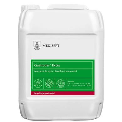 Preparaty do manualnej dezynfekcji powierzchni MEDISEPT Quatrodes Extra