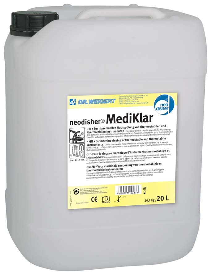Preparaty do maszynowego płukania narzędzi Dr. Weigert Neodisher MediKlar