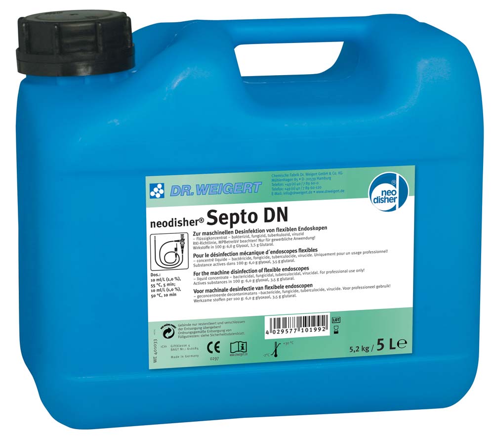 Preparaty do maszynowej dezynfekcji narzędzi i wyrobów Dr. Weigert Neodisher Septo DN