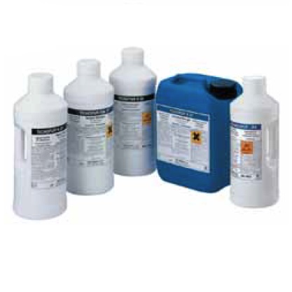 Preparaty do ultradźwiękowego mycia narzędzi Bandelin Tickopur / Stammopur