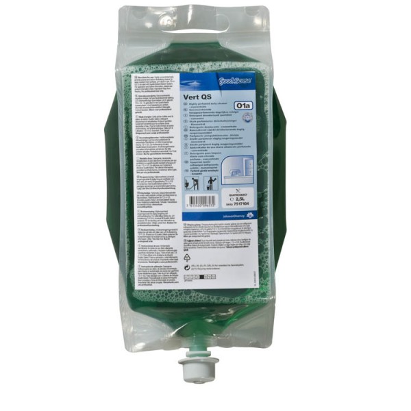 Preparaty myjące do podłóg, wykładzin i tapicerek Diversey Good Sense Vert QS