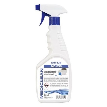 Preparaty myjące do powierzchni ponad podłogowych Mediclean MC 250 Anty Klej
