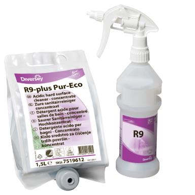 Preparaty myjące do sanitariatów Diversey R9-plus Pur-Eco