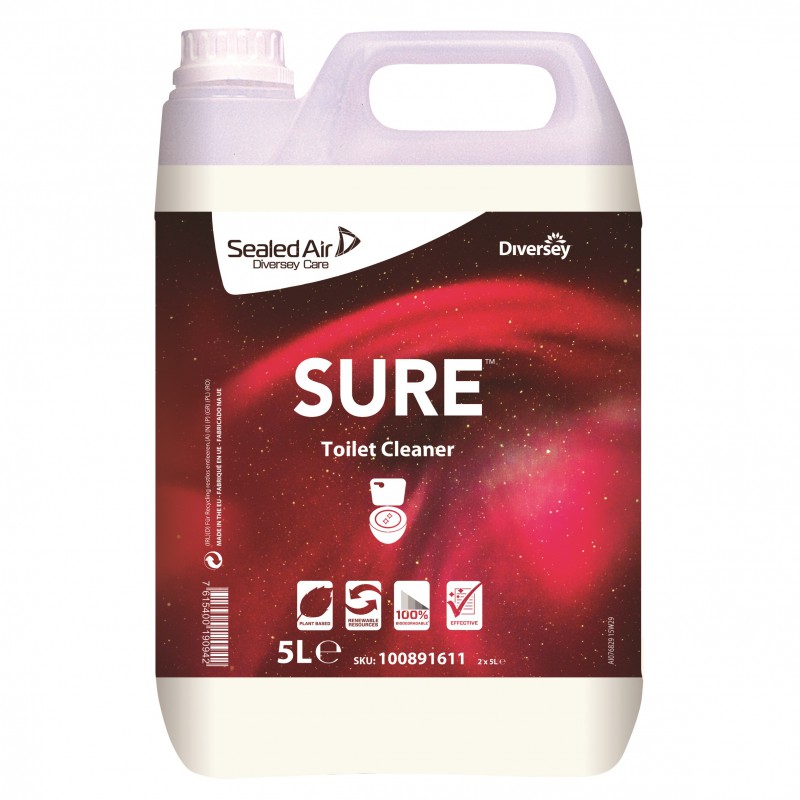 Preparaty myjące do sanitariatów Diversey SURE Toilet Cleaner