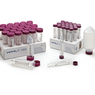 Probówki z tworzyw sztucznych VWR wirówkowe o bardzo wysokiej wydajności
