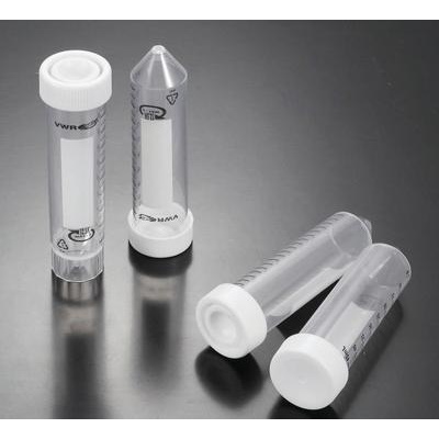Probówki z tworzyw sztucznych VWR wirówkowe PP stożkowe/wolnostojące