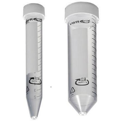 Probówki z tworzyw sztucznych VWR wirówkowe PP wolne od metali