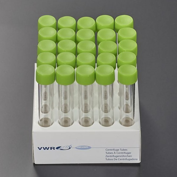 Probówki z tworzyw sztucznych VWR wirówkowe Ultra-High Performance