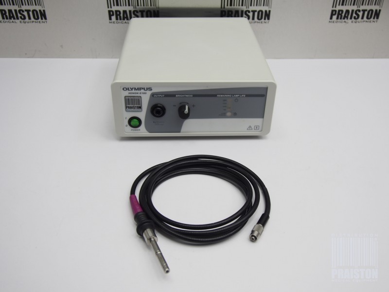 Procesory i źródła światła używane B/D Olympus XENON E180 - Praiston rekondycjonowany