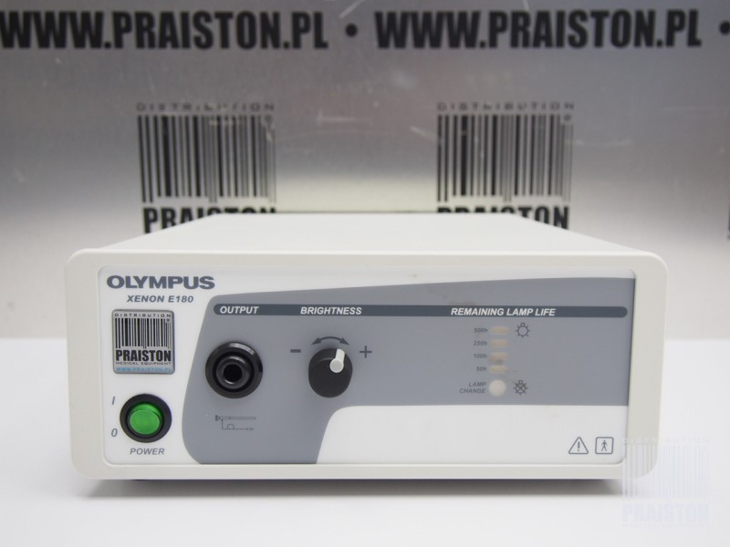 Procesory i źródła światła używane B/D Olympus XENON E180 - Praiston rekondycjonowany