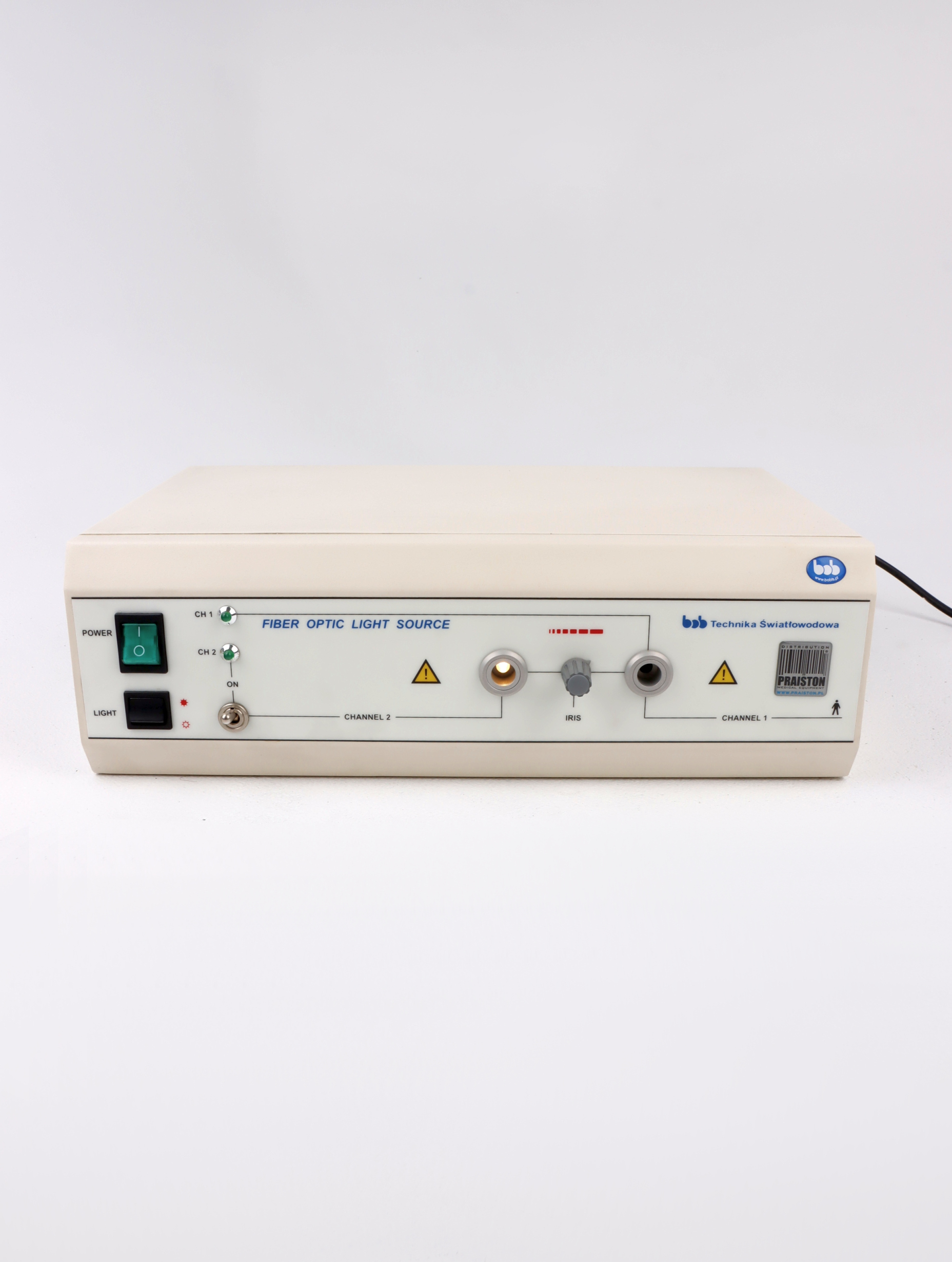 Procesory i źródła światła używane BOB - technika światłowodowa OM 250 x 2 - Praiston rekondycjonowany