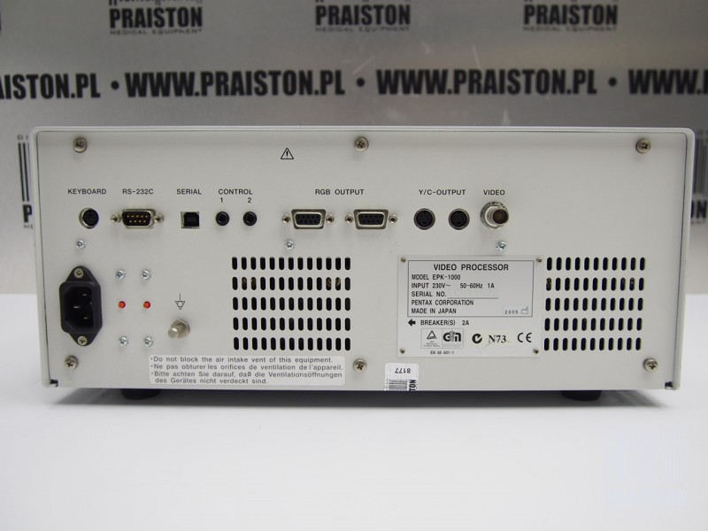 Procesory i źródła światła używane Pentax Pentax EPK-1000 - Praiston rekondycjonowany