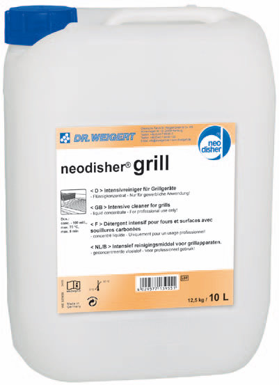 Produkty specjalistyczne do higieny kuchennej Dr. Weigert Neodisher grill