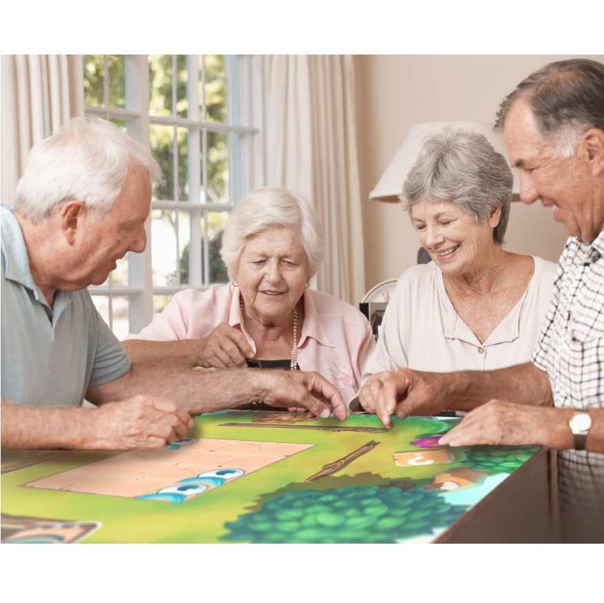 Projektory (rzutniki) interaktywne do gier dla seniorów  OBIE EyeClick