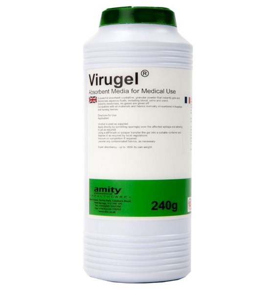 Proszek żelujący (absorbent odpadów ciekłych) Amity International VIRUGEL