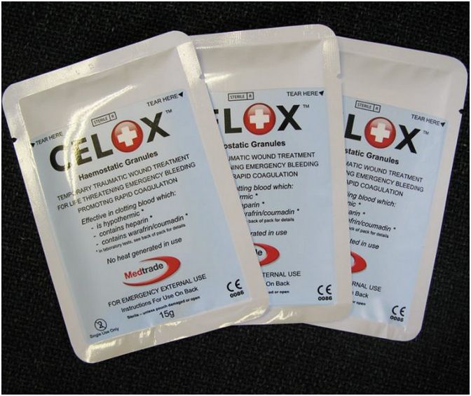 Proszki hemostatyczne Med Trade CELOX HEMOSTATIC GRANULES