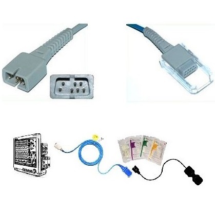Przedłużacze do czujników SpO2 do kardiomonitorów MedLinket Kable łączące SpO2