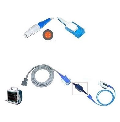 Przedłużacze do czujników SpO2 do kardiomonitorów MedLinket Kable łączące SpO2