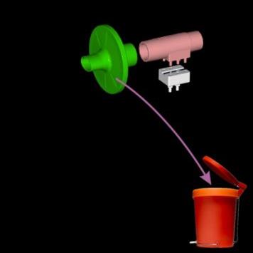 Przepływomierze do spirometrów Piston Pink Flow