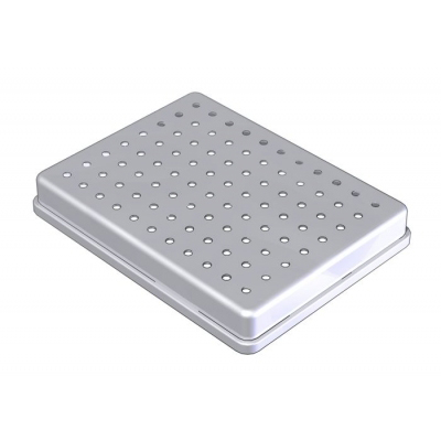 Przykrywki tac do kontenerów sterylizacyjnych Nichrominox Pokrywka stalowa perforowana