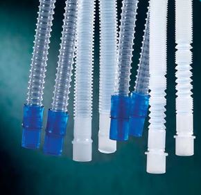 Przyłącza do układów oddechowych R-Vent Medikal Rury gładkie wewnątrz bez PCW (z metalocenami)