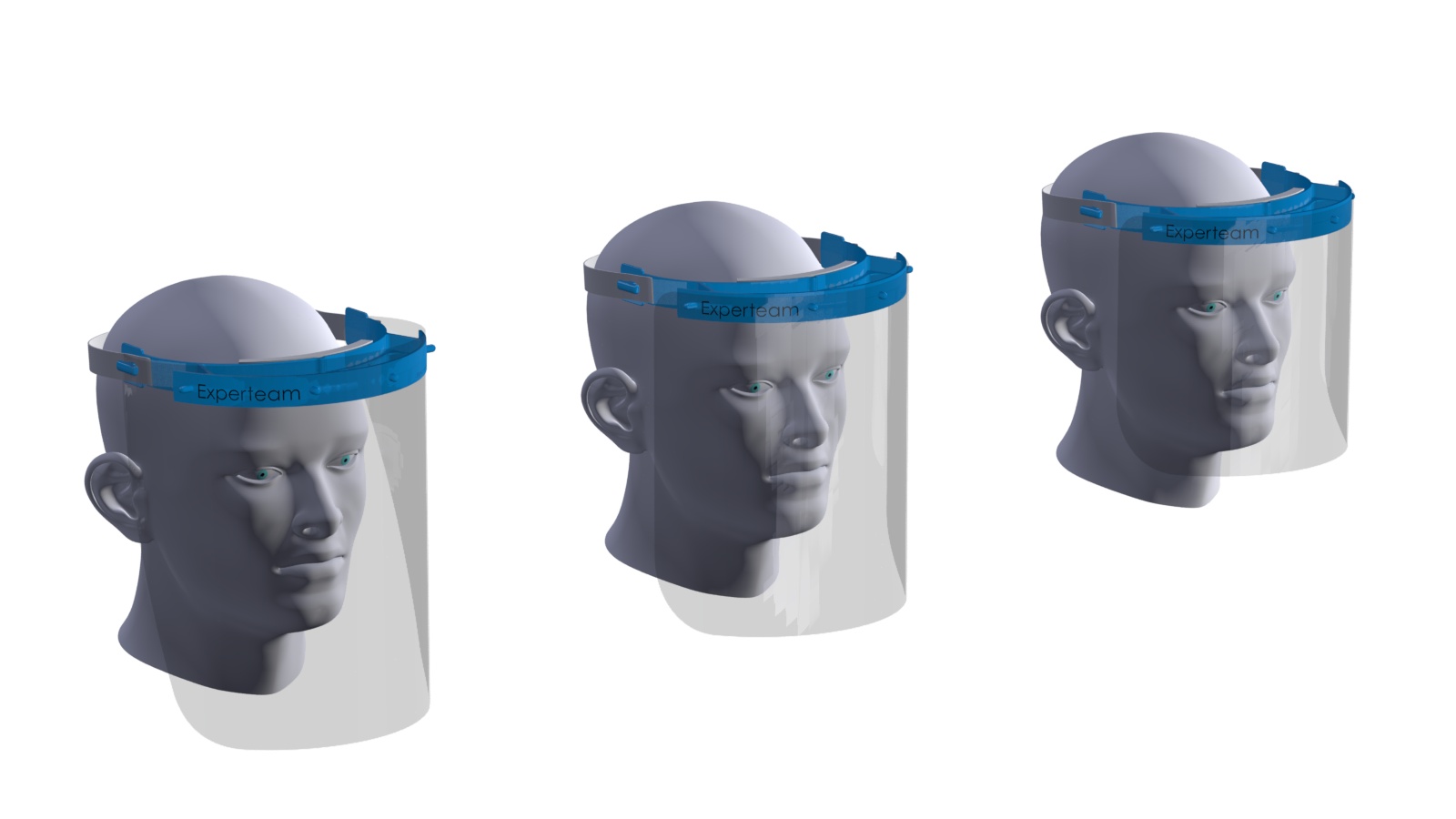 Przyłbice ochronne Experteam P0902_A1