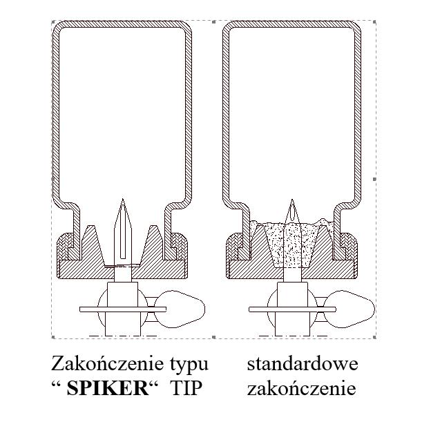 Przyrządy do pobierania i aspiracji roztworów i leków Aries Srl ArieSpike Pin