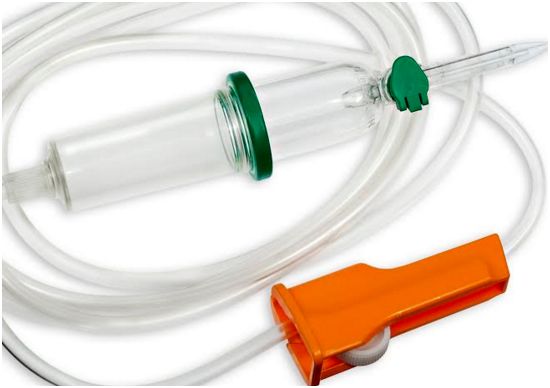 Przyrządy do przetaczania płynów infuzyjnych i krwi B.Braun Intrafix Safe Set