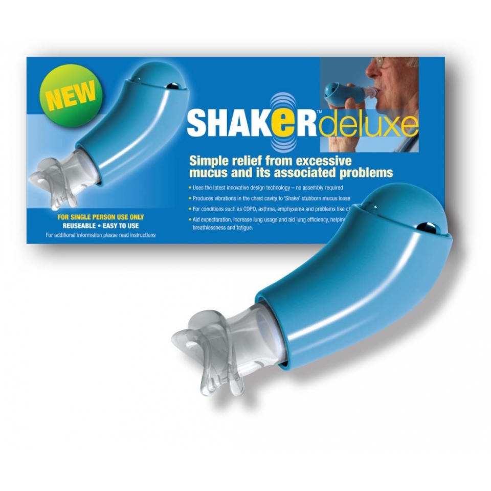 Przyrządy do usuwania wydzieliny oskrzelowej POWERbreathe SHAKER DELUX