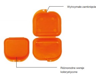 Pudełka na aparaty ortodontyczne Trachem Pudełka na aparaty