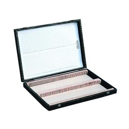 Pudełka na szkiełka mikroskopowe Bergmann pudełko z pokrywą