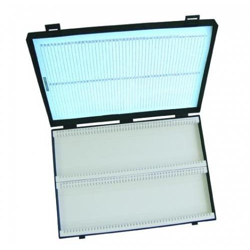 Pudełka na szkiełka mikroskopowe Bergmann pudełko z pokrywą