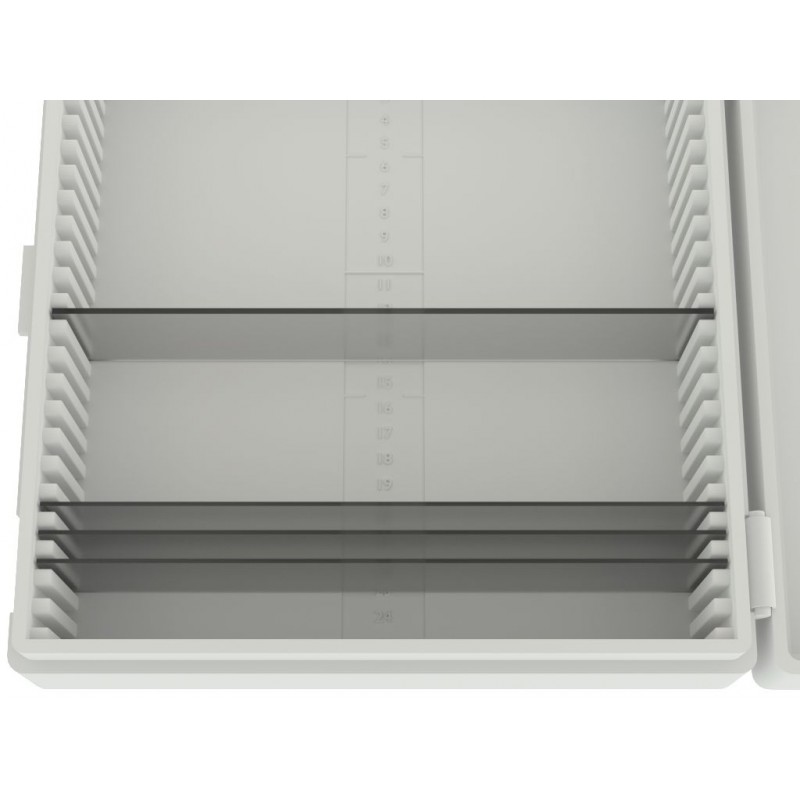 Pudełka na szkiełka mikroskopowe GLW K25