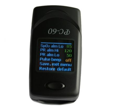 Pulsoksymetry napalcowe GUANGDONG BIOLIGHT MEDITECH CO, LTD. PC-60C1
