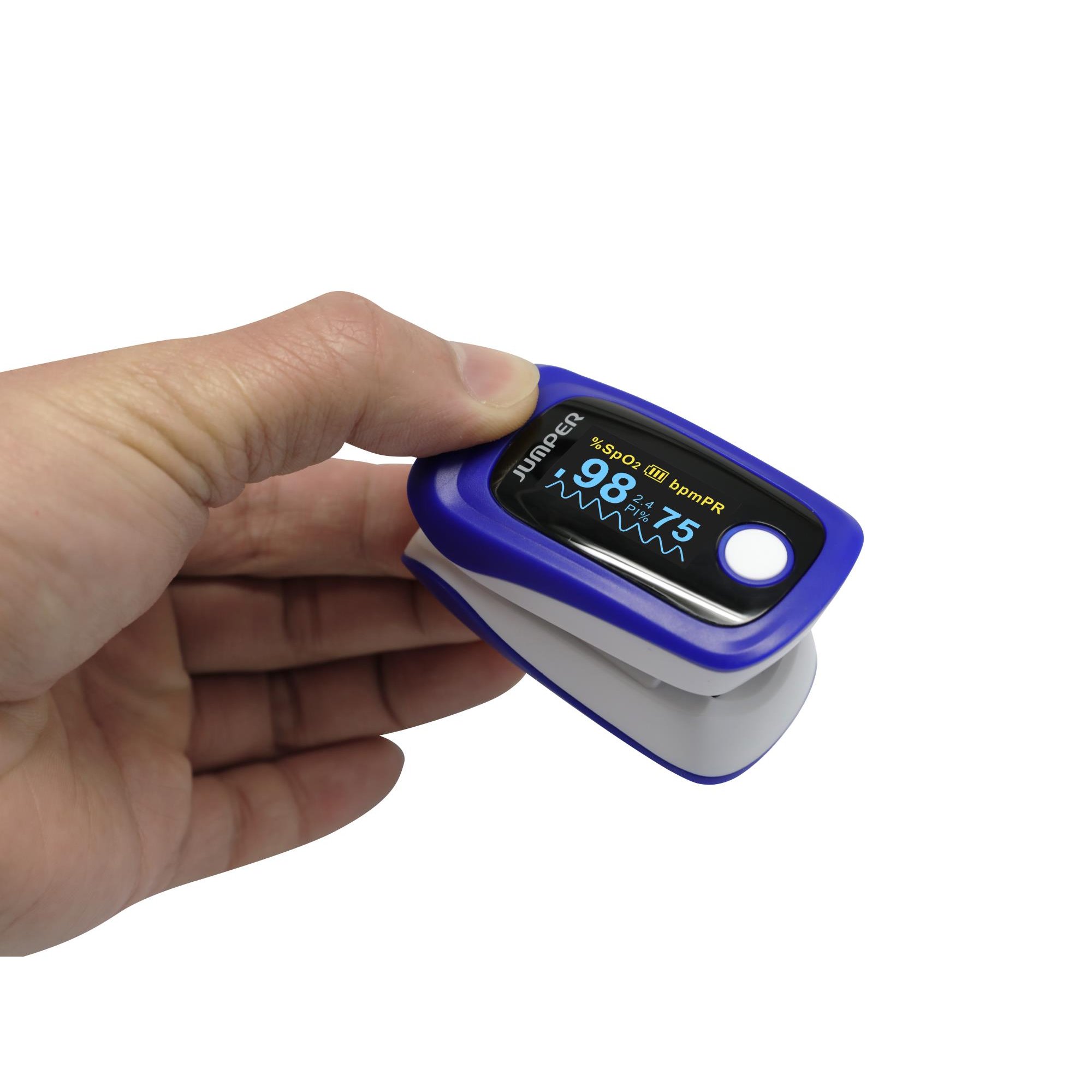 Pulsoksymetry napalcowe Jumper JPD-500F