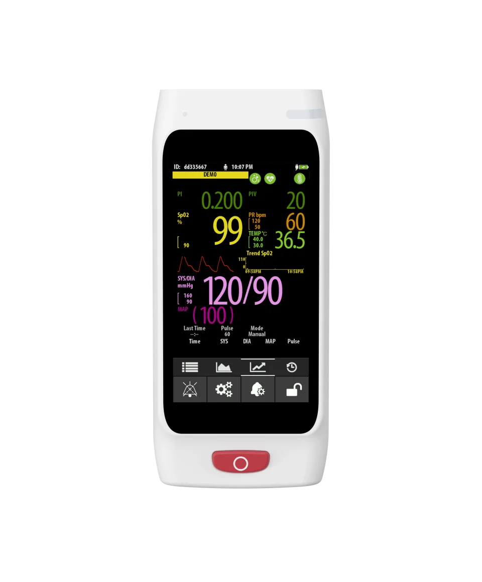 Pulsoksymetry ręczne (przenośne) Zug Medical Systems SAS Monitor funkcji życiowych ZUG