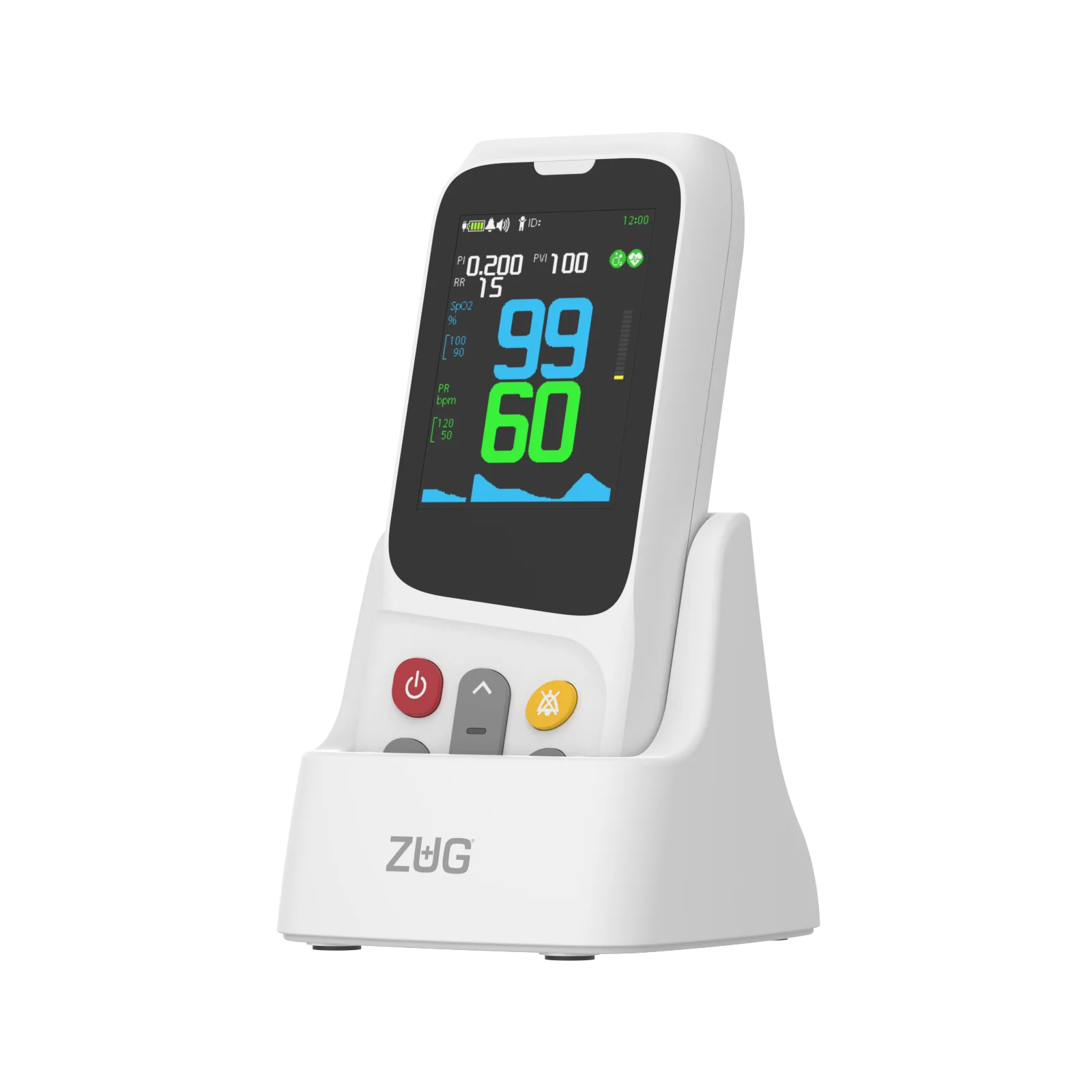 Pulsoksymetry ręczne (przenośne) Zug Medical Systems SAS Monitor funkcji życiowych ZUG WIT-300