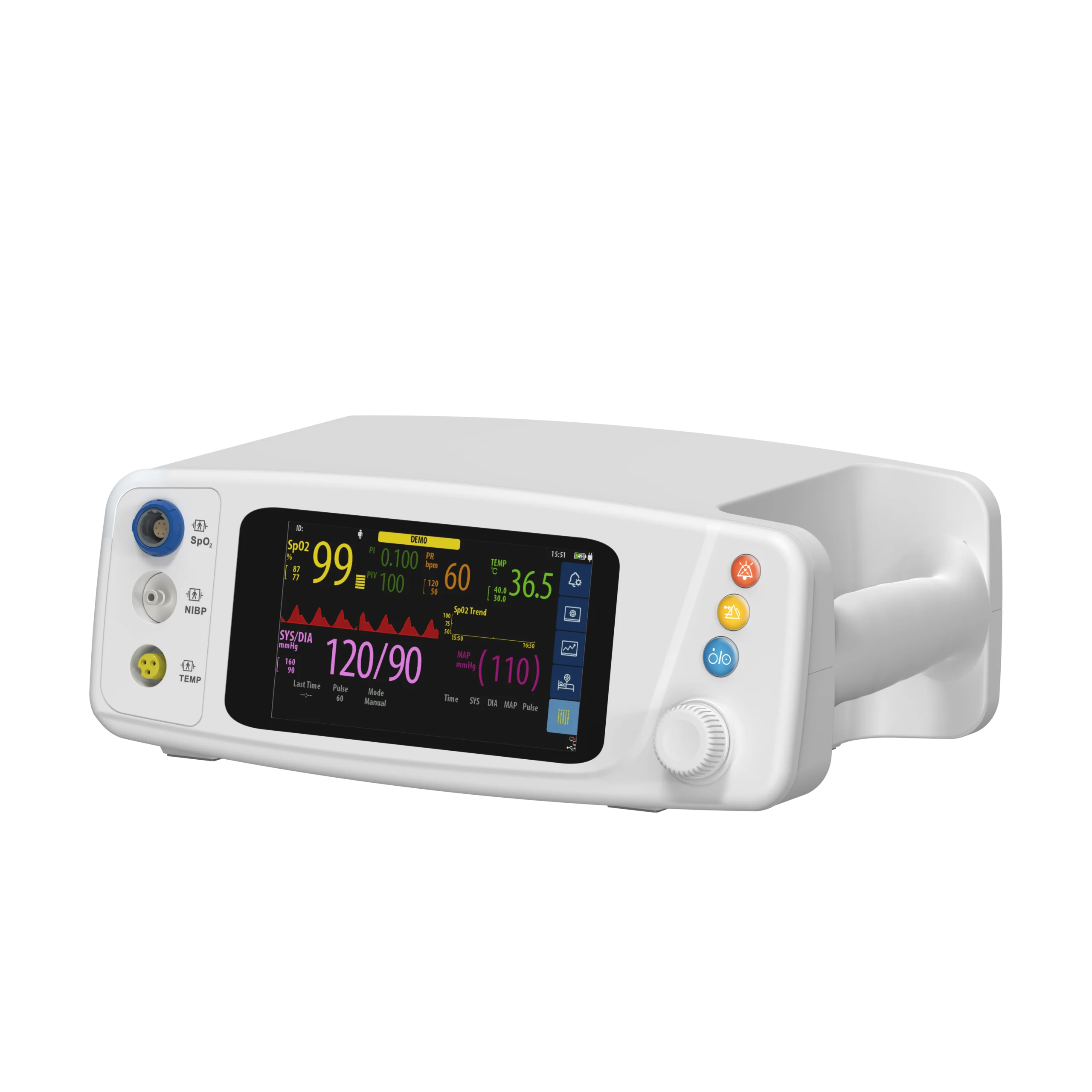 Pulsoksymetry stacjonarne Zug Medical Systems SAS XH-60-AT
