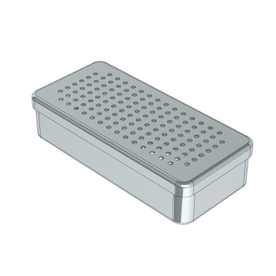 Puszki sterylizacyjne Nichrominox Pudełko stalowe perforowane