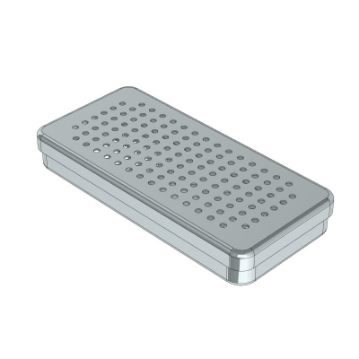 Puszki sterylizacyjne Nichrominox Pudełko stalowe perforowane