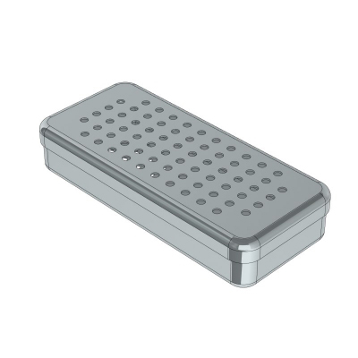 Puszki sterylizacyjne Nichrominox Pudełko stalowe perforowane