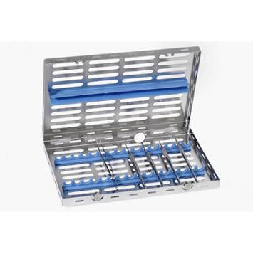 Puszki sterylizacyjne Nichrominox Stalowa kaseta na instrumenty