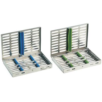 Puszki sterylizacyjne Nichrominox Stalowa kaseta na instrumenty