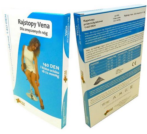 Rajstopy uciskowe Reha Fund VENA 140DEN