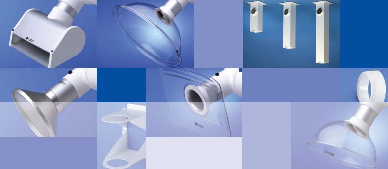 Ramiona odciągowe Alsident SYSTEM 75 Telescopic