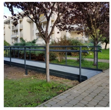 Rampy (podjazdy) do wózków inwalidzkich Orfemet Rampy podjazdy do wózków inwalidzkich