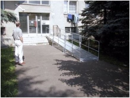 Rampy (podjazdy) do wózków inwalidzkich Producent - Czechy System ramp modułowych A-CH