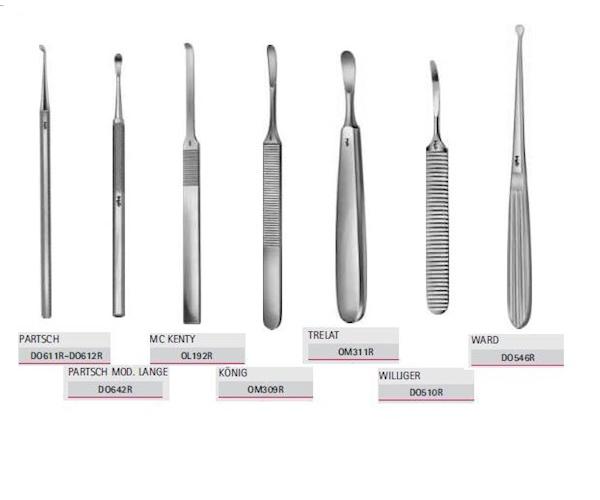 Raspatory chirurgiczne B.Braun Raspatory