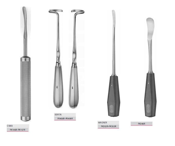 Raspatory chirurgiczne B.Braun Raspatory