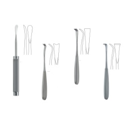 Raspatory chirurgiczne Medicon Raspatory